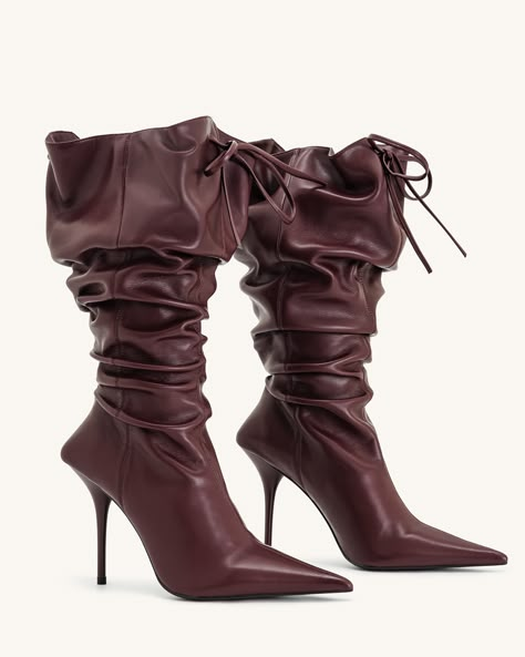 High heel boots ankle