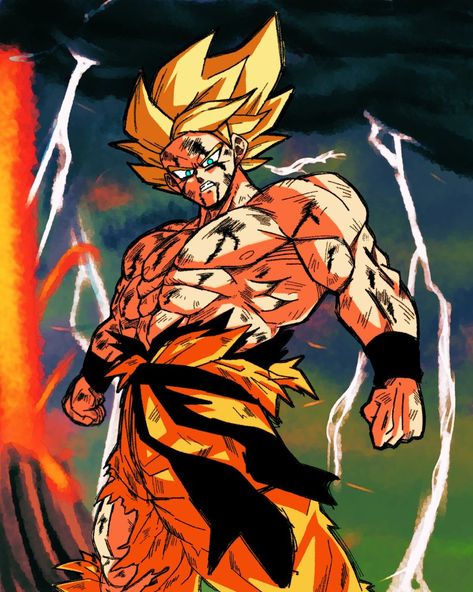 Ssj Goku Fanart, Dbz Wallpapers, Dragon Ball Z Iphone Wallpaper, Adventure Anime, Dragon Ball Art Goku, Dragon Ball Super Artwork, Dragon Ball Super Art, Goku Super, Dbz Art