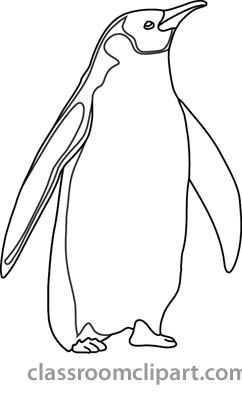 penguin clip art | Animals : penguin_3812_3A_outline : Classroom Clipart Outlines Of Animals, Penguin Clipart Black And White, Penguin Black And White, Penguin Drawing Easy, Penguin Outline, Penguin Clip Art, Clip Art Animals, Broken Glass Crafts, Penguin Clipart