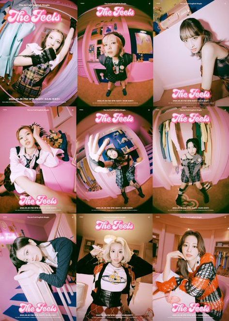 The Feels Concept Photo, Twice The Feels, Twice Album, Sana Minatozaki, Twice Once, Kpop Posters, The Feels, Nayeon Twice, Room Posters