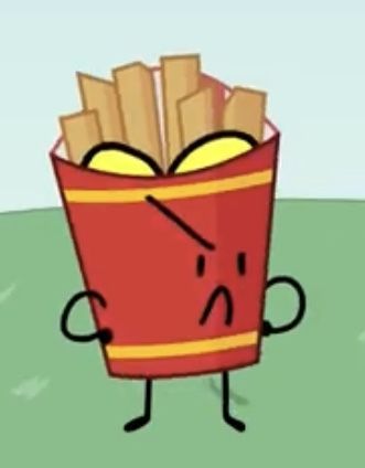 Fries Bfdi, Bfdi Characters, French Fries, Anger, Color Coding, Pen, Memes, Quick Saves, Chips