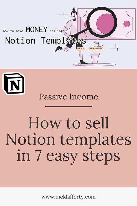 Unlock the potential of Notion templates and earn passive income using this beginner-friendly guide! Our latest blog post explores how to create and sell Notion templates on platforms like Etsy and Gumroad. Learn from experienced sellers and start monetizing your creativity today. How To Create Templates To Sell, How To Sell Notion Templates, How To Make Notion Template, Selling Templates On Etsy, How To Create A Planner To Sell, Sell Notion Templates, Etsy Tips For Beginners, Notion Beginner, Sell Templates