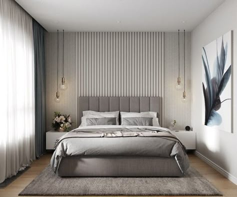 Sleeping Room Design, Apartemen Studio, Luxe Bedroom, Bedroom Interior Design Luxury, Modern Luxury Bedroom, Modern Bedroom Interior, Bed Design Modern, Luxury Bedroom Master, 아파트 인테리어