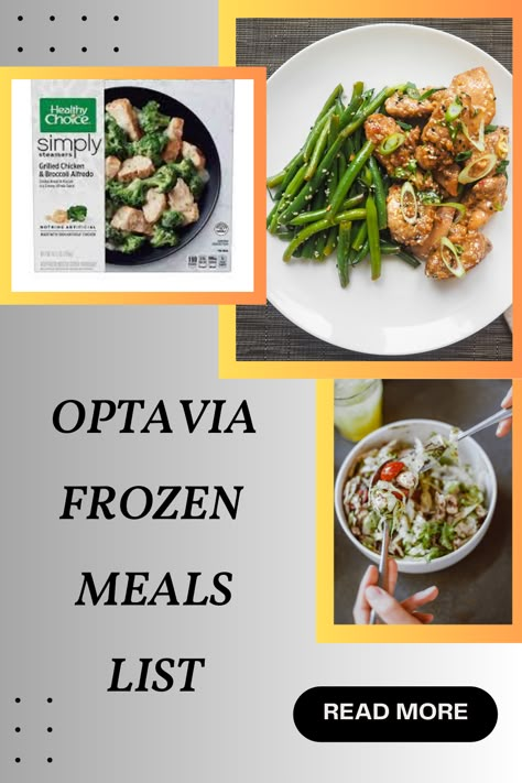 Don’t have the time or energy to cook a meal from scratch? No problem. We’ve rounded up the best frozen meal options that are compatible with your Optavia diet. Optavia 5&1 Approved Food List, Optavia Lean And Green Frozen Meals, Eating Out On Optavia, Optavia Freezer Meals, Optavia Frozen Meals, Lean And Green Frozen Meals, Easy Optavia Lean And Green 5&1, Optavia Substitute Fuelings, Optavia Must Haves