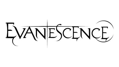 Evanescence Logo, Metal Band Logos, Rock Band Logos, Amy Lee Evanescence, Band Logo, Musical Band, Evanescence, Band Logos, Emo Bands