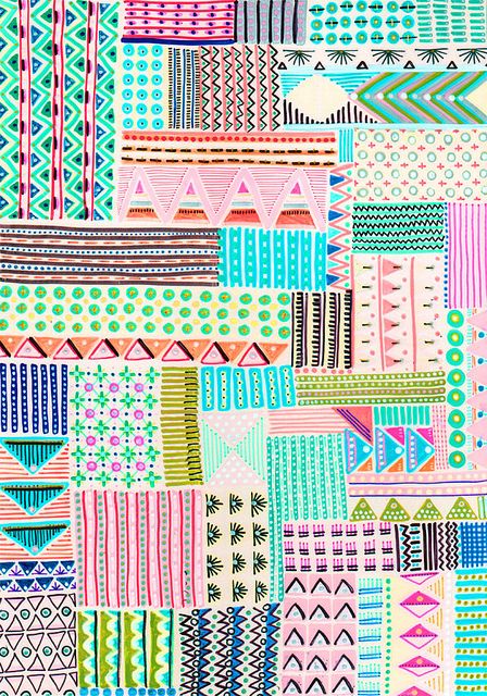 Source unknown. Print And Pattern, Pattern Play, Pattern Inspiration, Pretty Patterns, Prints And Patterns, Pattern Texture, Print Wallpaper, Textile Patterns, Surface Pattern Design