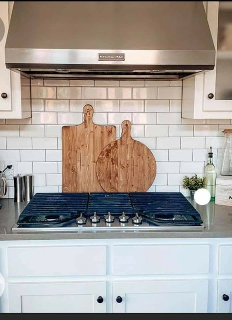 Behind Oven Decor, Behind Stove Backsplash, Stove Decor, Island With Stove, Stove Backsplash, Earthy Home Decor, Kitchen Counter Decor, Island Decor, Kitchen Stove