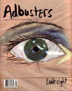 Adbusters 45 - Jan/Feb 2003 Adbusters Magazine, Vintage Magazine, Magazine Covers, Visual Communication, Graphic Design Art, Magazine Cover, Beauty Book, No 1, Music Book