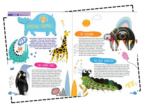 Current Issue - Atlasia Kids Magazine Booklet Inspiration, Kids Magazine Design, Kids Magazines, Booklet Layout, Book Editorial Design, Education Magazine, Catalogue Layout, Kids Fashion Magazine, Kids Magazine