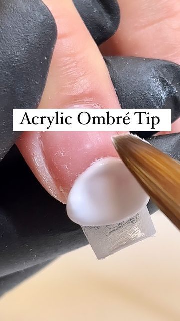 Alexandra Nanette : Educator/ Nail Artist on Instagram: "There are many useful tips for creating a seamless and shadowless acrylic ombré. However, the first step is the most crucial step. Remember, multiple thinner layers is better that a few thick ones when it comes to the acrylic ombré nail. I’m using the @valentinobeautypure acrylic color “Super White” and their rose gold acrylic brush in size “12” ✨ My 10% discount code is NANETTE10✨ #ombrénails #ombrenails #vbpeducator #vbp #orlandonail Aumbre Nails, How To Do Ombre, Coffin Acrylics, Ombre Acrylic Nails, White Acrylic Nails, School Nails, Acrylic Brushes, Super White, Useful Tips