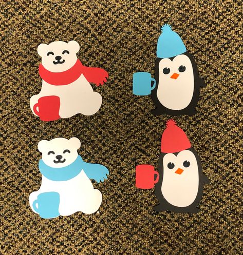 Ra Christmas Door Decs, Winter Door Tags, Winter Door Decs Ra, Winter Ra Boards, Cute Ra Door Decs, Ra Door Dec Ideas, Winter Door Decs, Halloween Door Decs, Disney Door Decs