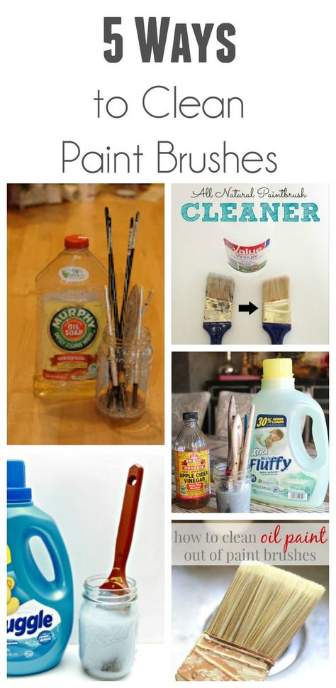 Take a quick minute and learn a few great ways to clean a paint brush. This site also has hundreds of other tutorials and tips on painting anything in or outside of your home!  A must REPIN for DIYers Clean Paint Brushes, Cleaning Paint Brushes, Cleaning Painted Walls, Paint Tips, Glass Cooktop, Astuces Diy, Cleaning Tips Tricks, Deep Cleaning Tips, Cleaning Tricks