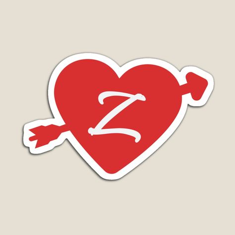 Get my art printed on awesome products. Support me at Redbubble #RBandME: https://www.redbubble.com/i/magnet/Red-Heart-With-Letter-Z-by-shihaams/66808054.TBCTK?asc=u Z With Heart, Heart With Letter, Cute Word, Cute Words, Letter Z, Islamic Pictures, Red Heart, Awesome Products, Spiderman