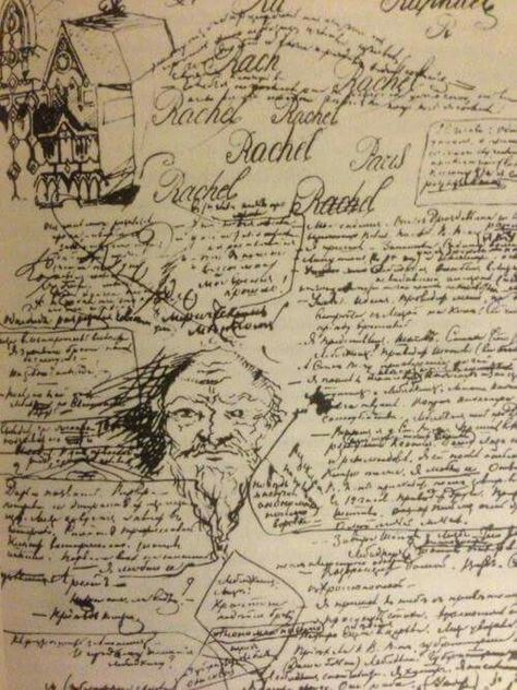 Page from Dostoevsky's notebook for Demons. What Is Art, To Laugh, The Head, Notebook, Tumblr