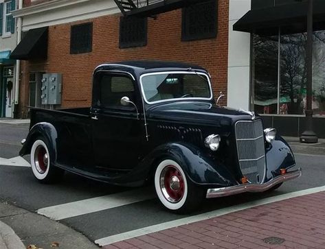 1935 Ford Pickup, Ford Pickup For Sale, 1956 Ford Pickup, Roush Mustang, Pickup Trucks For Sale, Hot Trucks, Hot Rod Pickup, Dropped Trucks, Personal Things