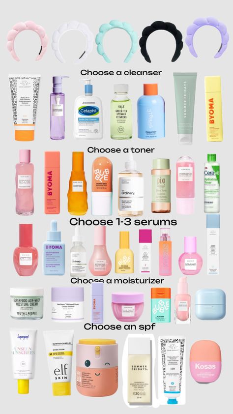 Acne skincare routine