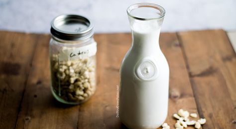 Homemade Cashew Milk | DoYouEvenPaleo.net Homemade Cashew Milk, Homemade Nut Milk, Cold Brew Coffee Recipe, Non Dairy Milk, Chile Sauce, Plantain Chips, Nut Milk Bag, Non-dairy Milk, Cashew Milk