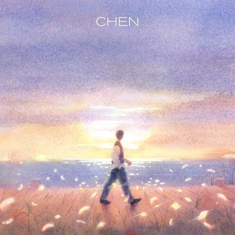 #CHEN Digital Single "Hello" release date : 2020.10.15. Fall Songs, Exo Album, Exo Fan Art, Exo Chen, Exo Fan, Thunder And Lightning, Kim Jongdae, Exo Members, Kim Jongin