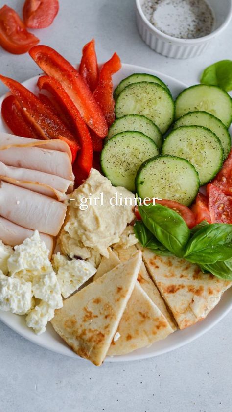 Nicole Addison, RD, MHSc on Reels | warner case · summer on the inside Veggie Plate Ideas, Hummus Snack Plate, High Protein Snack Plate, Snack Plate Dinner, Hummus Dinner Ideas, Snack Plates For Adults, What To Eat With Hummus, Protein Plate, Snack Plate Ideas