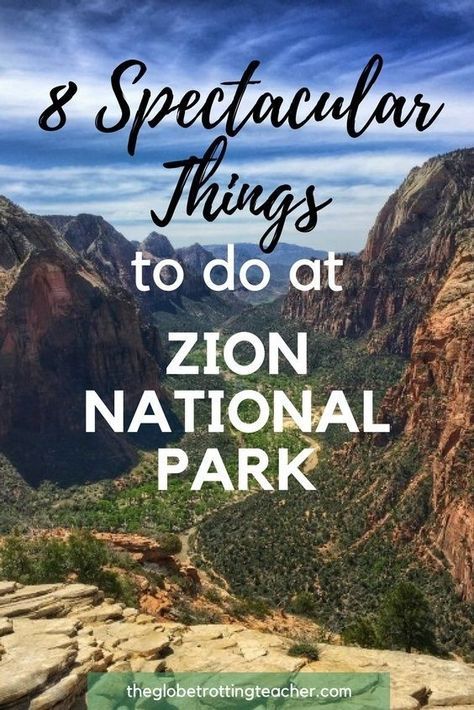 8 Spectacular Things to Do at Zion National Park! Utah's National Parks are incredible and Zion is arguably the gem. With so many incredible things to do in Zion National Park, you're sure to have an unforgettable trip! #travel #usa #nationalpark #Utah #ZionNationalPark #outdoor #adventuretravel Zion National Park Hikes, Hiking The Narrows, Utah Vacation, Utah Road Trip, Zion National Park Utah, National Park Vacation, National Park Road Trip, Utah Travel, National Parks Usa