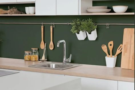 Benjamin Moore Boreal Forest kitchen backsplash Benjamin Moore Boreal Forest, Boreal Forest Benjamin Moore, Forest Kitchen, Sherwin Williams Blue, Sherwin Williams Green, Benjamin Moore Blue, Blue Gray Paint Colors, Warm Paint Colors, Living Room Plan