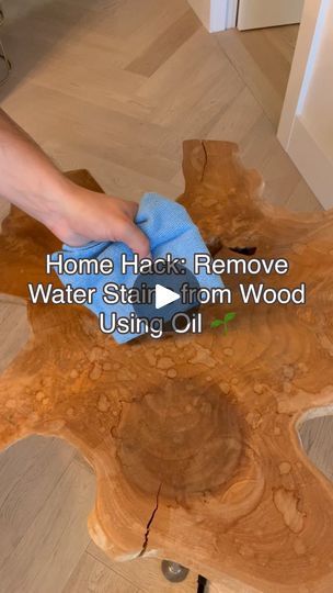 461 reactions · 136 shares | Home Hack: Remove Water Stains from Wood Using Oil 🌱🫒💪

Step 1: Add 100ml of White Vinegar to a Bowl

Step 2: Add 100ml of Olive Oil to same Bowl 🫒

Step 3: Using a cloth, start Buffing the mixture on the Wood …. Repeat if necessary/stains are still visible. 💪

Step 4: Wipe Clean and Let sit for 4hrs. ⏰ 

Enjoy the results ! 😁

#home #homedecor #homesweethome #homedesign #homedecoration #homestyle #homeinspiration #homeinterior #homestyling #homemade #diy #interior #interiordesign #interiorstyling #interiordecorating #interiorinspiration #interiorstyle #interiorinspo #vancouver #canada #homehack #homehacks #cleaninghacks | Mitch Thom | Alex G · Same Old Remove Water Stains From Wood, Mouse Bags, Yoga Garden, Remove Water Stains, Wooden Outdoor Furniture, Furniture Fix, Alex G, Homemade Diy, Diy Cleaners