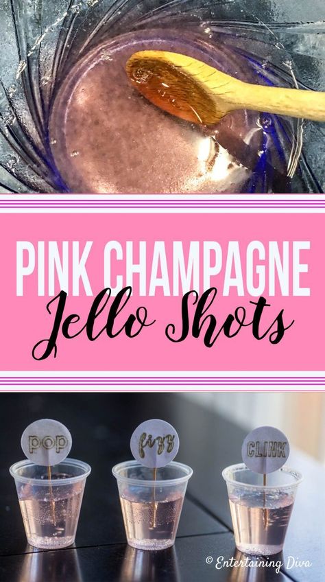 Champagne Jello Shots Recipe, Champagne Jello, Champagne Jello Shots, Jello Shots Recipe, Blue Jello, Champagne Birthday, Adult Valentines, Jello Shot Recipes, Jello Shot