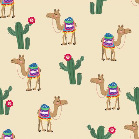 Camel Art, Camels Art, Address Books, Cactus Pattern, Baby Gift Box, Address Book, Madhubani Painting, Mood Board Design, Graphic Editing