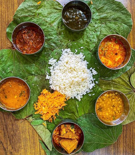 Dharamshala Triund Mcleodganj™ (@dharamshalalocal) posted on Instagram: “Happiness is getting Kangri Dham during lockdown time😍  Kangri Dhaam is a traditional food festival celebrated in District Kangra of…” • Jun 27, 2020 at 3:14pm UTC Manali Pictures, Chana Dal, Leaf Plates, Shimla, Himachal Pradesh, Holiday Packaging, Food Festival, Tour Packages, Happiness Is