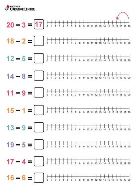 Subtraction To 20, Kids Math Activities, Money Math Worksheets, Montessori Math Activities, Teaching Math Strategies, Math Addition Worksheets, Mathematics Worksheets, Worksheets Kindergarten, Math Centers Kindergarten