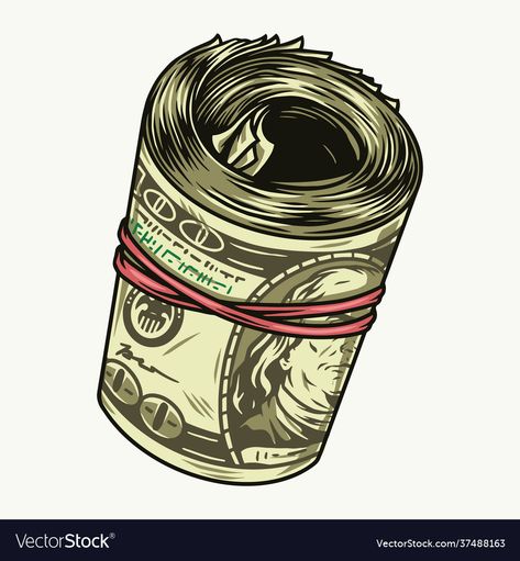 Sparkly Wallpaper Aesthetic, Money Design Art, Money Bag Tattoo, Cool Vector, Money Roll, Money Stickers, Dollar Banknote, Bear Artwork, Warm Scarves