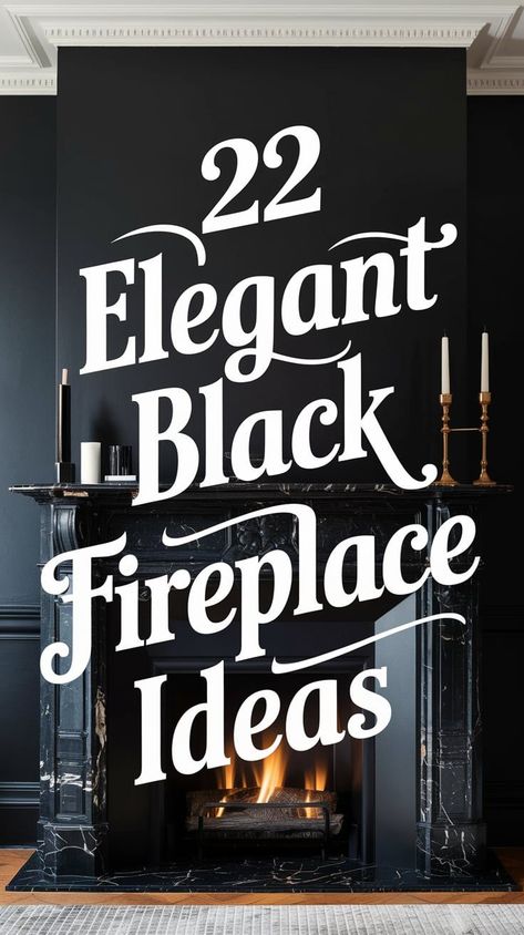 Looking for black fireplace ideas? Explore these ideas to add a timeless and luxurious feel to your home. From matte black finishes to statement-making surrounds, these fireplaces enhance any interior with bold style.