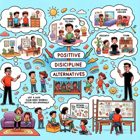 Chapter 1: Understanding Positive Discipline Positive Discipline is more than just a method of parenting; it's a philosophy rooted in mutual respect, kindness, and understanding. At its core, Positive Discipline encourages parents and caregivers to teach children essential life skills through empowering, respectful communication. Unlike traditional disciplinary methods, which often focus solely on punishment, Positive Discipline aims to encourage good behavior while fostering a strong parent-... Responsible Parenthood, Respectful Communication, Discipline Positive, School Discipline, Parenting Challenge, Good Behavior, Water Shoes For Men, Parent Child Relationship, Discipline Kids