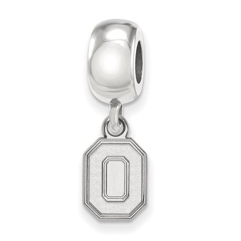 Score a bead charm with spirit! The Ohio State Buckeyes are here to keep your jewelry collection fashionable.   #ohiostatebuckeyes #ohiostate #charm #bracelets #gifts #holidaygifts Fancy Beads, Bow Jewelry, Ohio State University, Keepsake Jewelry, Themed Jewelry, Ohio State Buckeyes, Dangle Charms, Jewelry Companies, School Spirit