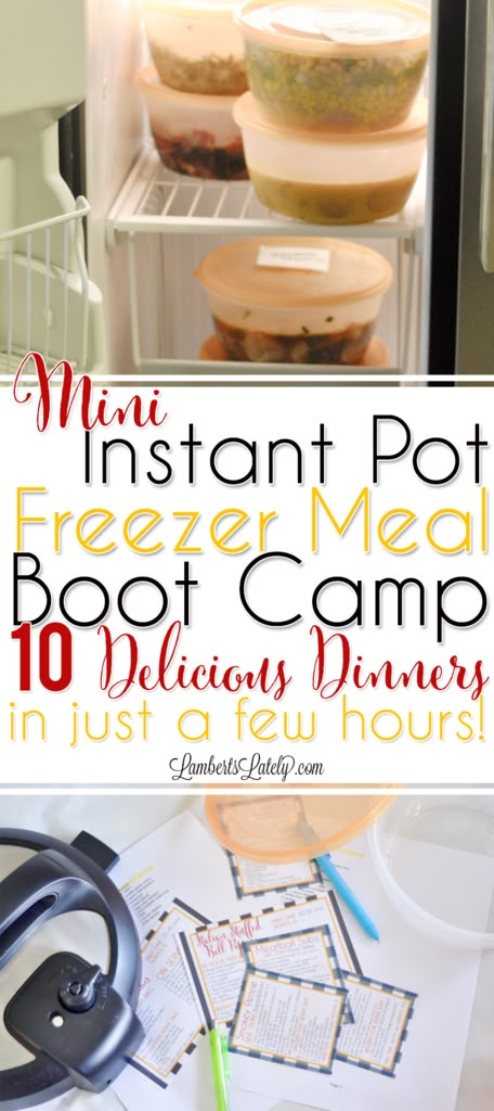 Instant Pot Freezer Meals || Mini Freezer Meal Boot Camp || Printable Labels || Electric Pressure Cooker || Easy Recipes || Simple Dinners || Food || Ground Beef || Chicken || Pressure Cooking Mini Freezer, Instant Pot Freezer, Instant Pot Freezer Meals, Power Pressure Cooker, Simple Dinners, Electric Pressure Cooker Recipes, Crowd Pleasing Recipes, Freezer Meal, Recipes Simple