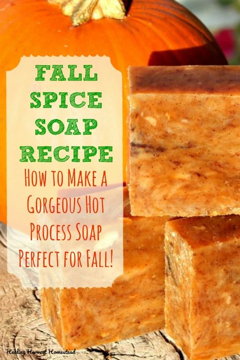 Fall Soap Recipes, Natural Soap Making Recipes, Hot Process Soap, Fall Soaps, Orange Soap, Soap Tutorial, Soap Making Recipes, Soap Recipe, Soap Making Supplies