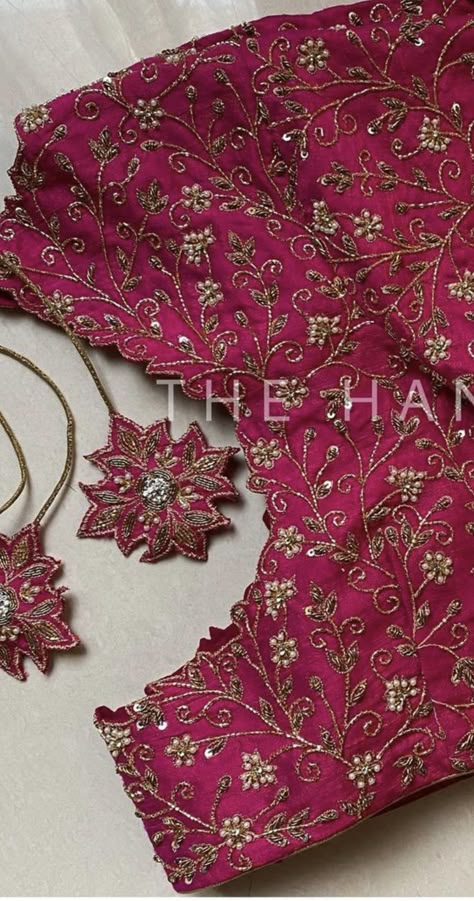 Maroon Embroidery Blouse, Full Blouse Work Designs, Magam Work Designs Latest Heavy, Zardosi Embroidery Blouse Weddings, Marriage Maggam Work Blouses, Muggum Work Blouse Designs Simple, Jardoshi Work Design Blouse Full Sleeve, Bridal Blouses Designs Heavy Work, Magam Work Designs For Bride