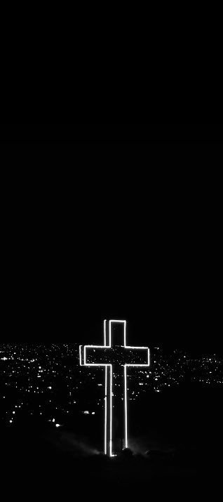 Glowing Cross Wallpaper, Dark Cross Wallpaper, Verse Wallpaper, Cross Wallpaper, Verses Wallpaper, Wallpaper Dark, Bible Verse Wallpaper, Aesthetic Iphone, Aesthetic Iphone Wallpaper