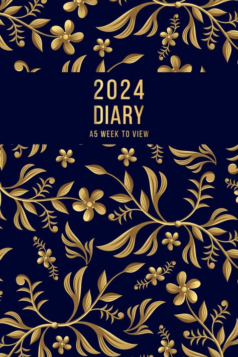 Introducing the 2024 Diary Week to View Companion, your essential guide for the year. From January to December, it offers a week-to-view format, keeping you organized and purposeful. With dedicated sections for Contacts, Passwords, Important dates, and Birthday reminders, it ensures seamless connectivity. Plus, it fosters self-growth with year-end introspection. This diary boasts a matte Soft Cover, diverse designs, and optimal A5 size. Get ready to make 2024 your most organized year yet! 2024 Diary, Diary Cover, Birthday Reminder, January To December, Book Wallpaper, 52 Weeks, Key Dates, January 2024, Cover Pics