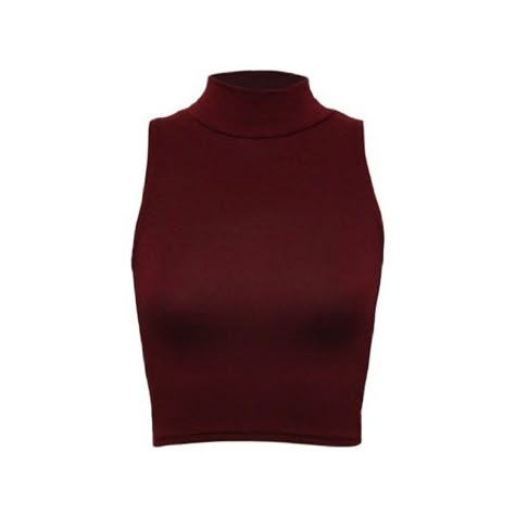 Womens Turtle Neck Crop Ladies Short Plain Sleeveless Polo Look Vest... ❤ liked on Polyvore featuring tops, shirts, crop tops, tank tops, crop top, red turtleneck, crop tank, turtleneck crop top and red tank top Sleeveless Turtleneck Crop Top, Turtleneck Crop Top, Turtle Neck Shirt, Sleeveless Turtleneck Top, Fotografi Digital, Turtle Neck Crop Top, Red Turtleneck, Red Crop Top, Wine Shirts