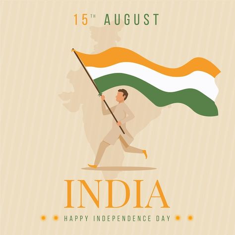 India independence day illustration | Free Vector #Freepik #freevector #freedom-fighter #indian-illustration #independence-day #national Independence Day Illustration, Happy 15 August, Independence Day Pictures, Independence Day Status, Write My Name, Independence Day Card, Independence Day Greeting Cards, Eid Images, Independence Day Wishes