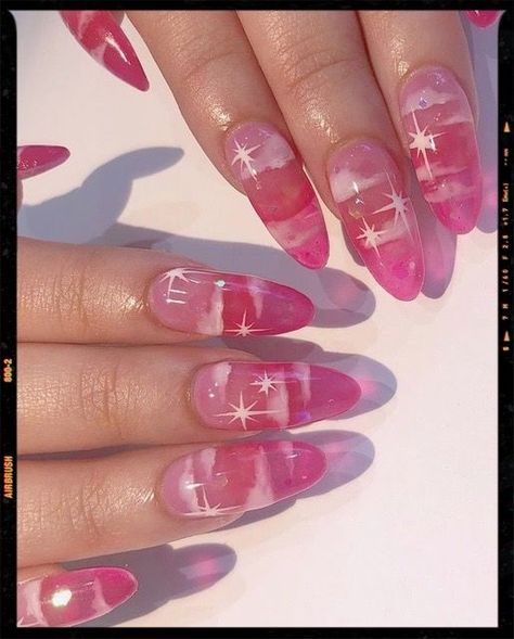 #cloudynails #pinkcloudnail #fluffycloudnails #jellycloudnails  Top Trendy Cloud Nails Art Ideas 2024 https://youtu.be/nbrtXNbzR4c  Cloud nails refer to a trendy and artistic nail art design that mimics the soft and dreamy appearance of clouds. Typically achieved through a gradient or swirling technique using pastel colors, cloud nails create a whimsical and ethereal effect on the nails. This popular nail trend allows for creative expression and customization, making it a favorite choice for tho Mauve Nails, Sky Nails, Jelly Nails, Nails 2020, Trim Nails, Simple Nail Designs, Heart Nails, Coffin Nails Designs, Cool Nail Designs