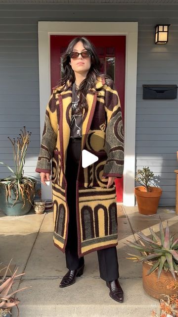 Blanket Coats, Quilt Coats, I Name, Blanket Coat, Repurposed Clothing, All My Heart, Wool Coats, Clothing Design, Quilted Coat