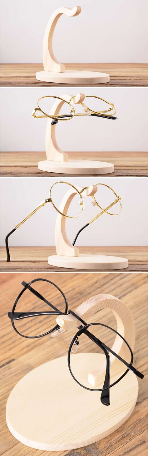 Wooden Eyeglass Sunglasses Display Stand Holder Furniture Store Display Ideas, Store Display Ideas, Furniture Store Display, Eyeglass Display, Sunglasses Stand, Eyewear Display, Glasses Stand, Sunglasses Display, Ideas Jewelry