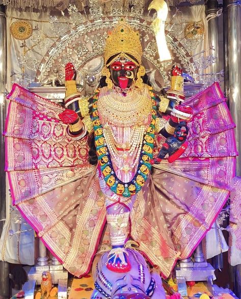 Dakhineshwar Kali Maa Photo, Dakshineswar Kali Maa, Dakshineswar Kali, Mahakali Maa, Sanatan Dharam, Puja Ghar, Kali Images, Maa Kali Images, Goddess Kali Images