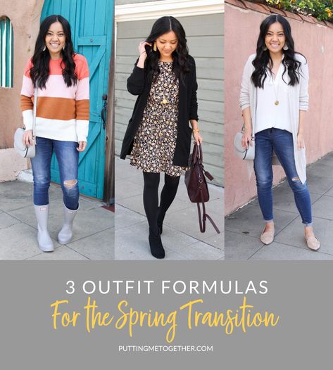 Style Help for the Everyday Woman Spring Transition Outfits, Outfit Transition, Style Help, Bright Colored Outfits, Bright Sweater, Professional Work Outfit, Teaching Outfits, 30 Outfits, Winter To Spring