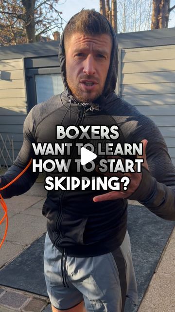 EDDIE | JUMP ROPE COACH on Instagram: "REPOST 💥🥊 MOST VIRAL TUTORIAL |CURRENTLY 4 Million on YouTube 🚀   BOXERS GUIDE TO LEARNING HOW TO START SKIPPING 🥇   Many boxing gyms just throw you a rope and let you learn the hard way.   Here is a quick tutorial to build up your technique and have you skipping like a boxer with confidence in no time!  ☑️ Focus on keeping your arms by your side ☑️ Elbows back slightly behind the body  ☑️ Generate the power from your wrists - not your arms  ☑️ Stay relaxed while jumping  ⏰ See if you can build up to 60 seconds without messing up or breaking your form  🏆 Embrace the struggle at the start and buzz off the small bits of success… It won’t be perfect over night but with practise it will improve.   🚀 NEW ROPE DROPPING SUNDAY 21.04.24 - EJ SILVER FLEX Boxing Gym, Skipping Rope, Over Night, Beginner Workout, Jump Rope, The Hard Way, 60 Seconds, Instagram Repost, Muay Thai