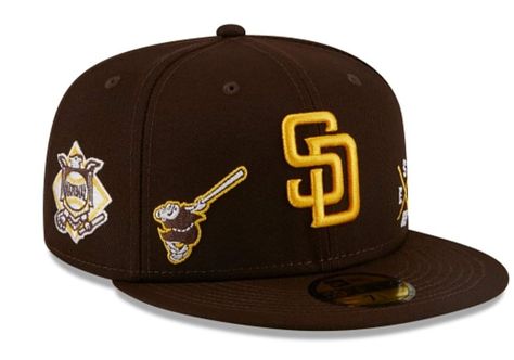 San Francisco Cafe, Hats Photography, Dope Hats, San Diego Padres, Charlie Brown, Palm Trees, New Era, Mlb, San Diego