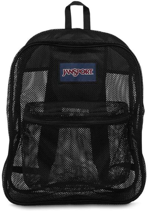 Great for transitioning outside to inside! Nylon Polyester lining Zipper closure 26" shoulder drop 100% Polyester Imported Polyester lining Zipper closure 15" shoulder drop Hand Wash Only Pockets: 1 slip, 1 exterior Mesh Backpack, Kids Gym, Pack Backpack, Backpack Reviews, Backpacking Packing, Travel School, Monogrammed Leather, Jansport Backpack, Mesh Design