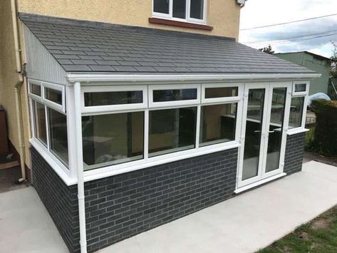 Lean To Conservatory Roof Conversion - Leka Systems Edwardian Conservatory, Extension Veranda, Lean To Conservatory, Warm Roof, Orangery Extension, Conservatory Design, Garden Room Extensions, Conservatory Roof, Room Extensions